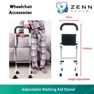 JustHero Foldable Portable Brushless Motorized Power Eletrical Super Lightweight Wheelchair 500W 6AH for Travel Elderly