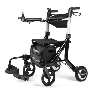 Resshidi RS-WF300 Lightweight Foldable Steel Rollator Walking Aid