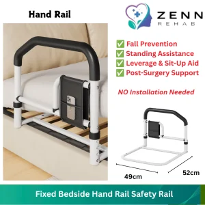 Bedside Hand Rail Safety Rail Guard for Elderly / Disabled / Pregant Woman Pagar Keselamatan Katil