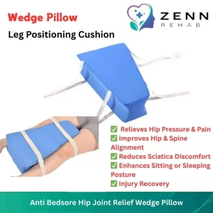 【Hip Joint Relief Wedge Pillow】Leg Positioning Cushion Lower Limb Anti Bedsore Bantal melekung sokong sendi pinggul 臀部枕